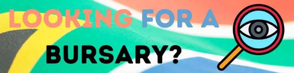 Searching for bursaries