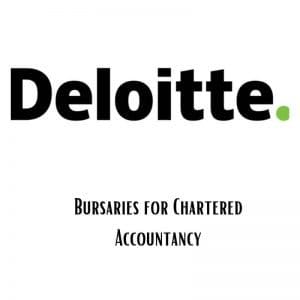 Deloitte Bursary for Chartered Accountancy