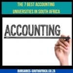 best accounting universities south africa