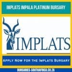 implats bursary impala platinum